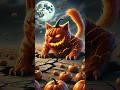 Pumpkin Cat?! 🙀🎃 #cat #cuteanimal #kitten #shorts #catlover #story #cutecat #cute #funny