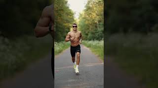 Slowmotion Running Hybrid Athlete