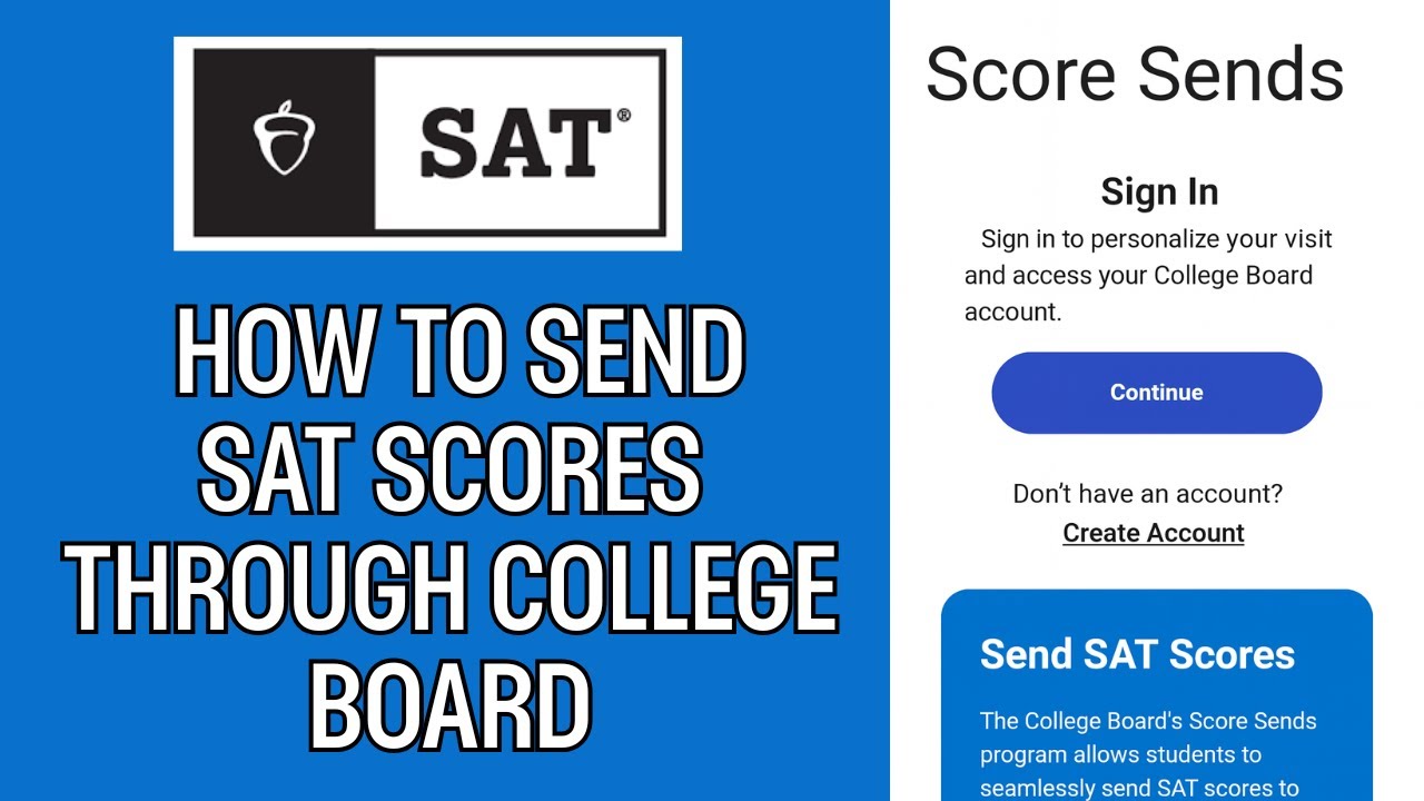 Как отправить результаты SAT в колледжи через College Board (2025)