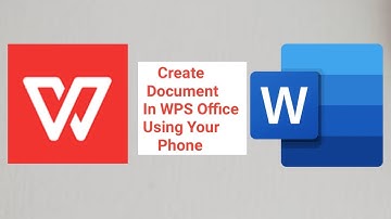 How To Create A New Word Document in WPS Office Using Phone