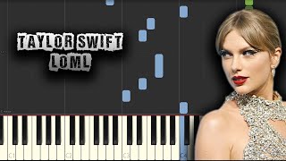 Taylor Swift - Loml - [Piano Tutorial] (Synthesia) (Download MIDI + PDF Scores)