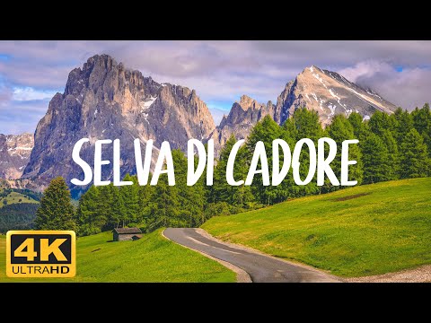 Driving through Selva di Cadore - Scenic Drive Italy 4K // Film by NOMAD 🌴