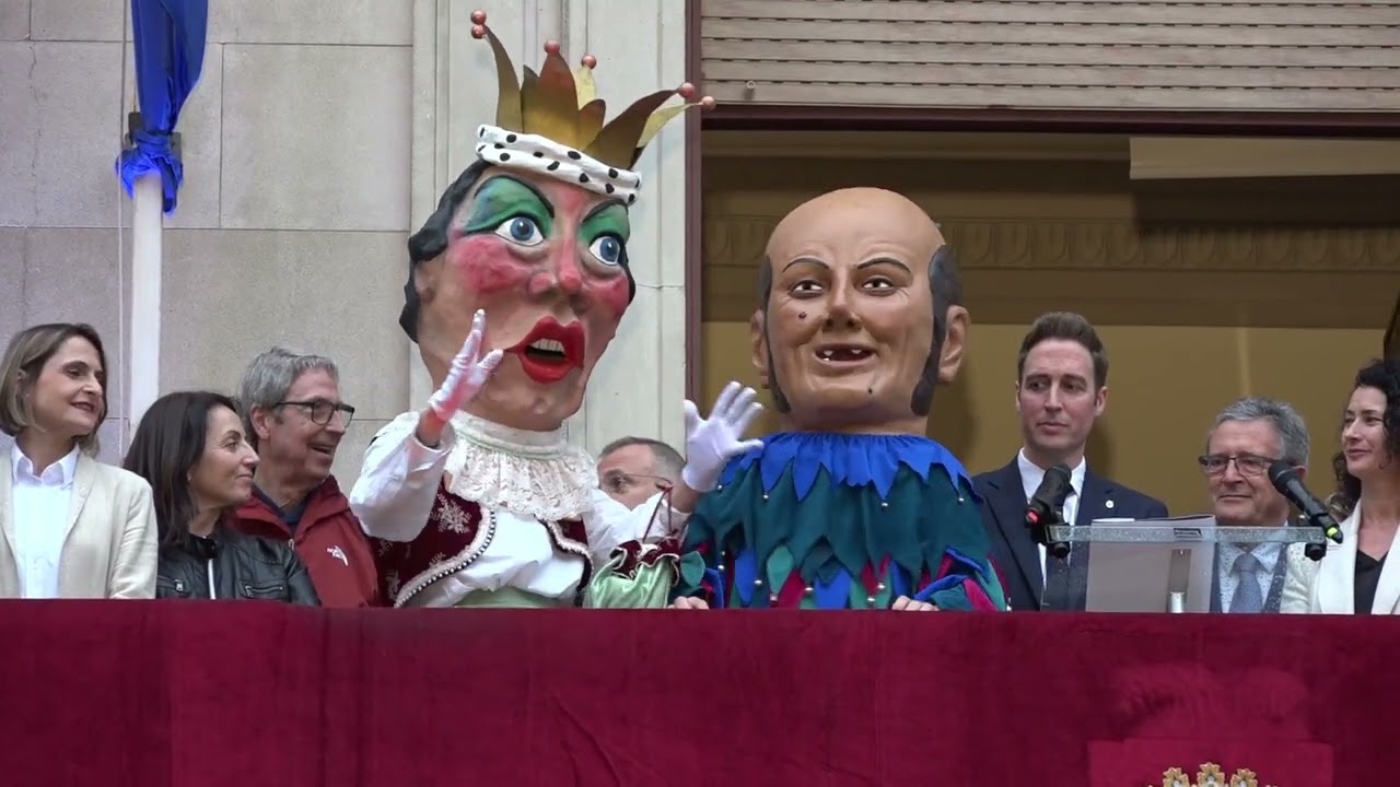 El pregó dels Amics dels Gegants obre les Fires de Figueres 2025 sota la pluja