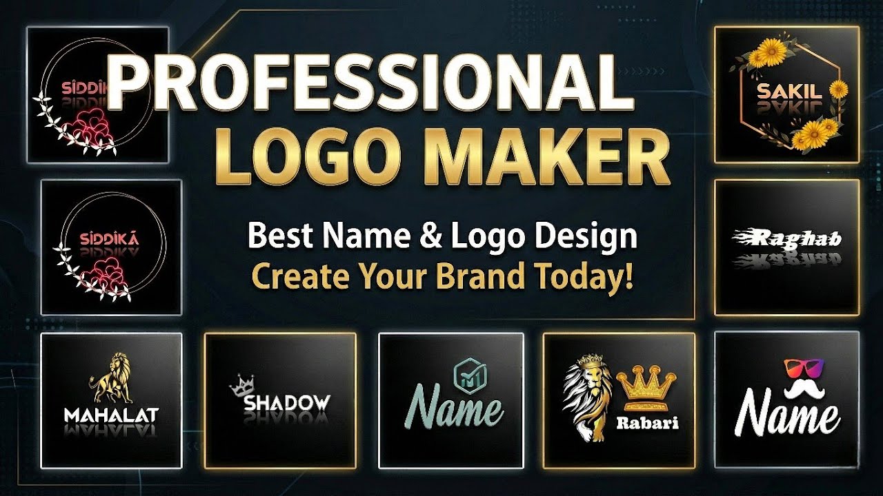How To Make Name Shadow Art 2026//Name Art Maker//Name Art Photo Editing//Make 3d Logo