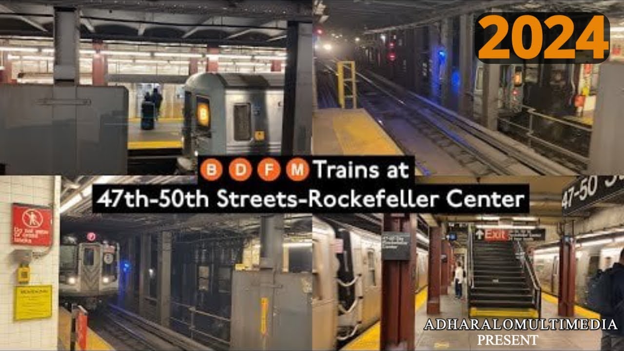 Exploring the 47th-50th Streets - Rockefeller Center Subway Station by ADHAR ALO