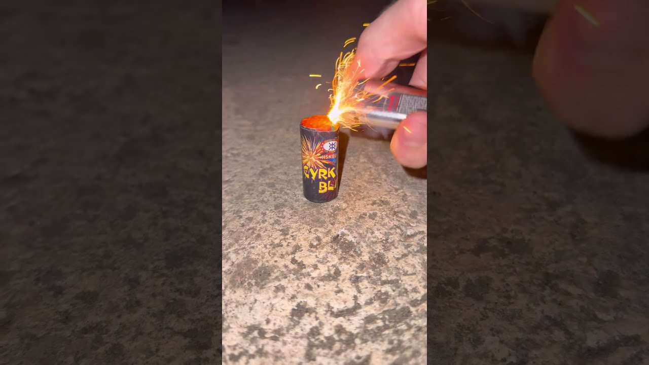 TESTING INCREDIBLY STRANGE FIREWORK Shorts Cracker Diy Firework Trick Lifehack