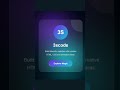 Build This INSANE Glassmorphism Card with HTML & CSS #coding #techshorts #programming