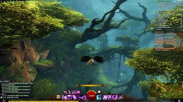 Guild Wars 2 - Auric Basin Golem Hero Point: No ley line gliding.