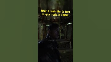 What it feels like to turn on your radio in Fallout: #fallout #memes #shorts