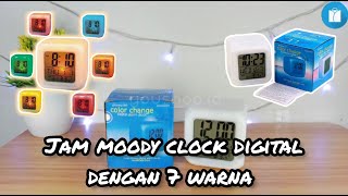 JAM MOODY CLOCK/KUBUS DADU POLOS- DIGITAL 7 WARNA - YOUSHOP.ID screenshot 3