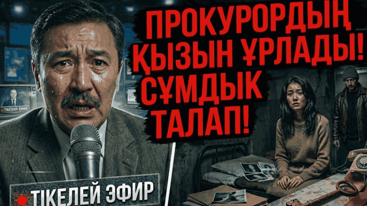 ПРОКУРОРДЫҢ ҚЫЗЫН ұрлап кеткен қылмыскер. Оның талабы қандай?