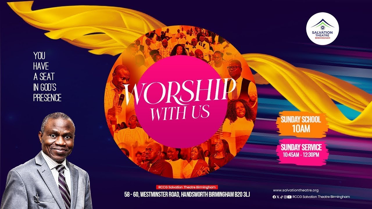 SUNDAY SERVICE || 25TH JANUARY 2026 || RCCG SALVATION THEATRE BIRMINGHAM