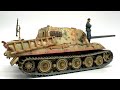 1/35 Takom JAGD TIGER 【Model painting section】#scalemodel #tankmodel