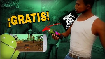 ¡GRATIS! Cómo descargar GTA SAN ANDREAS en Android 11, 12, 13, 14 y 15 Bien explicado y fácil ✅ 2024