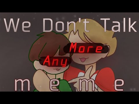 ❤️We Don't Talk Anymore Meme💔 || Ft. Tommy and Tubbo || Dream SMP || Flipaclip