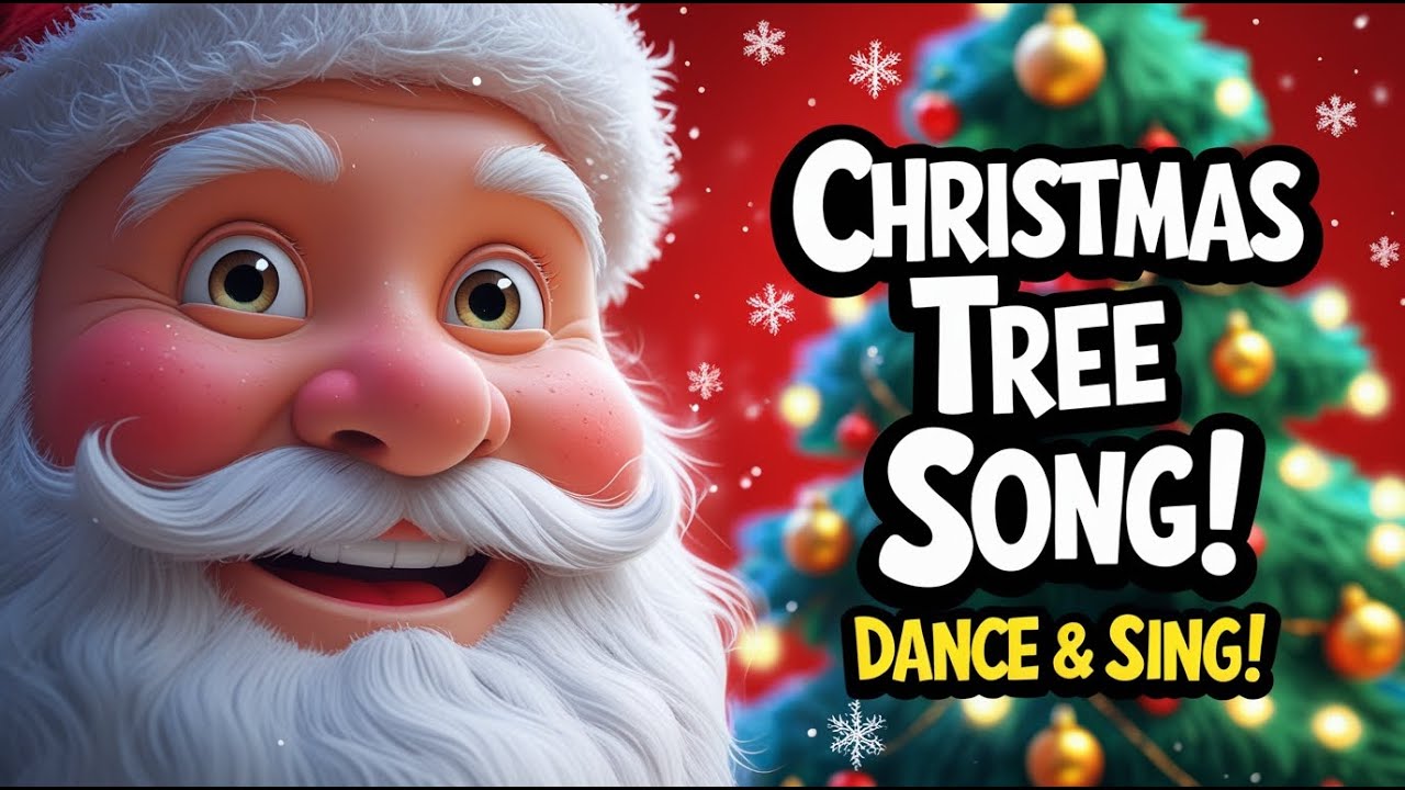 Christmas Tree Song for Kids 🎄 | Fun Dance & Actions - YouTube