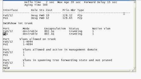 CCNA And CCNP Tutorial / Video Exam:  Etherchannel Config And Troubleshooting
