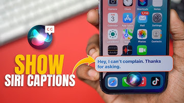 How to Show Siri Captions on iPhone | Turn on Siri Caption