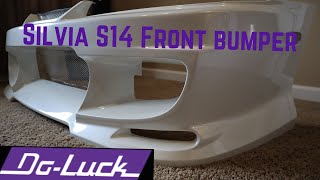 Do luck front bumper Nissan Silvia S14 Body kit 240sx zenki aero fiberglass