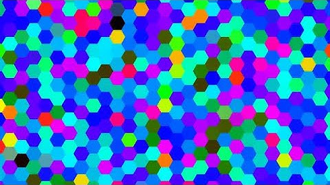 Mosaic 4K Background Stock Motion Graphics