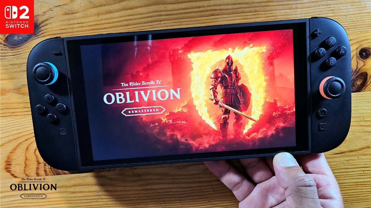 The Elder Scrolls IV: Oblivion Remastered Nintendo Switch 2 Gameplay 