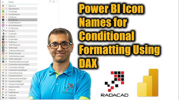 Power BI Icon Names for Conditional Formatting Using DAX