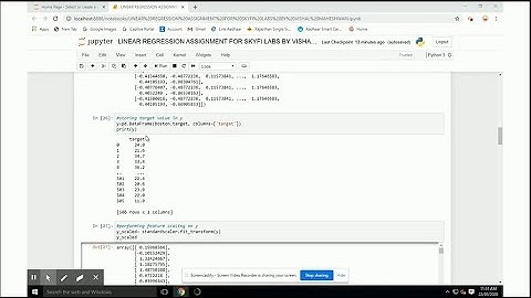 ML using python - project assignment for skyfi labs online courses - By Vishal Maheshwari