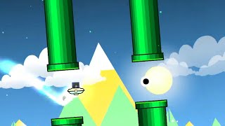 [RGDPS] Flappy Bird in GD! | ''LALALA MIKO'' 100% by Jonellcc10 [2 Coins] | Geometry Dash screenshot 2