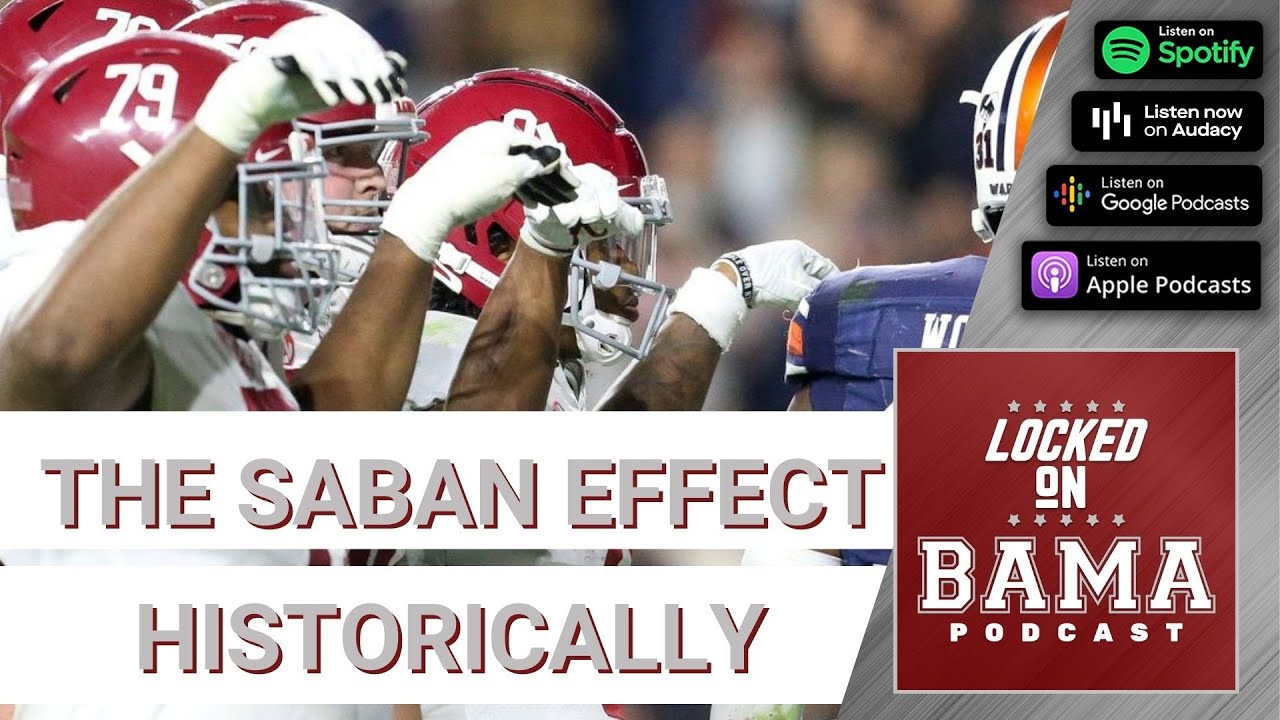Nick Saban and his effect on Alabama's all time records versus the SEC
