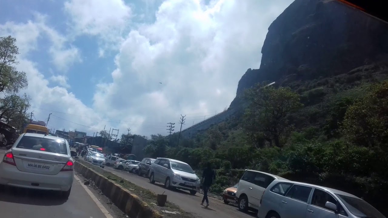 Nashik city hilly area scene
