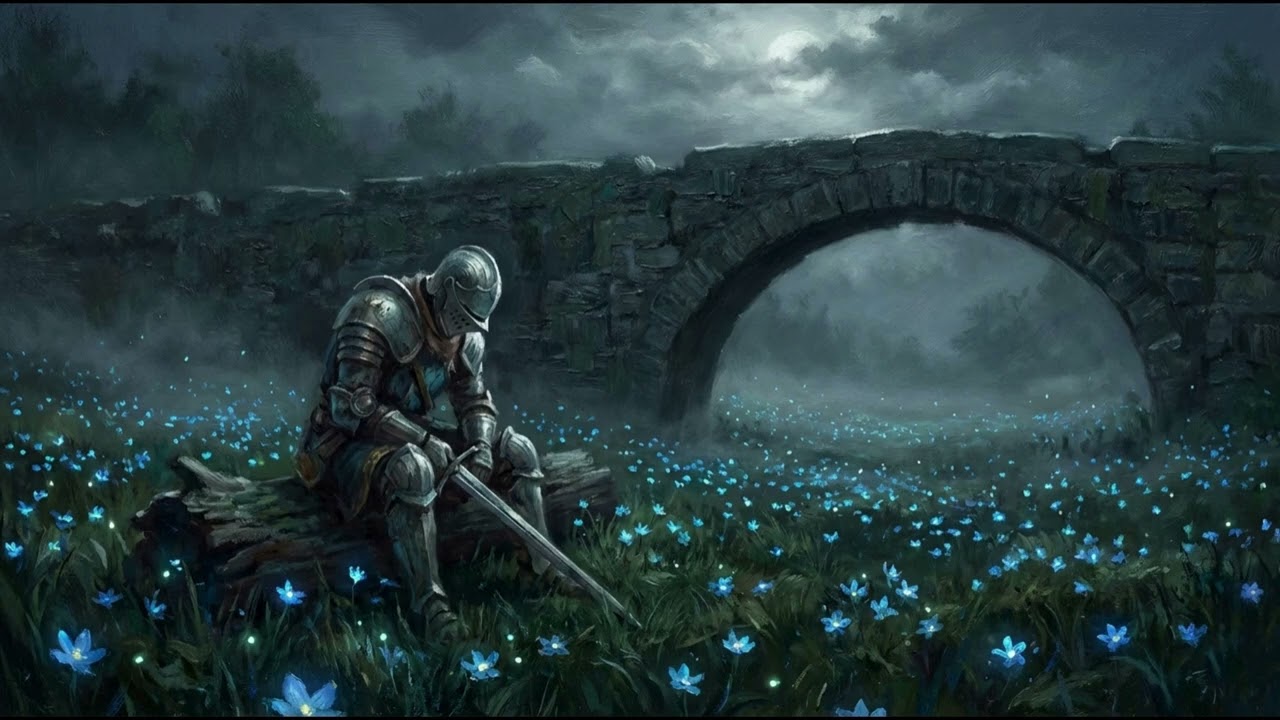 Midnight under a bridge...