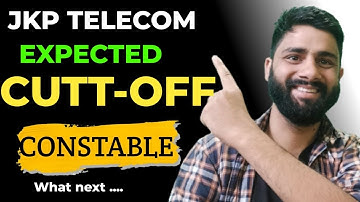 Jkp constable Telecommunication And Executive armed  Final Cutoff For Selection | Jkp constabable