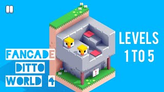 Ditto level 1, 2, 3, 4, 5 - World 4 | Fancade