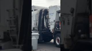 Speedy 🌬️ Recycling ♻️ Truck 🚛 #automobile #longload #garbagetruck #trashtruck #shorts