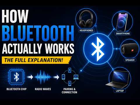 How Bluetooth Works — Explained Simply!