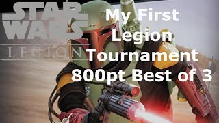 I played in my first ever Star Wars Legion tournament!