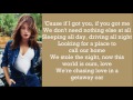 Lea Michele ~ Getaway Car ~ Lyrics