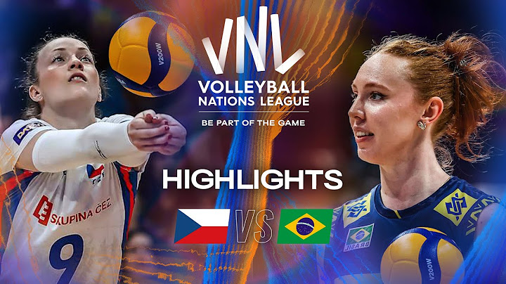 Czechia 🇨🇿 vs. Brazil 🇧🇷 - Highlights | Week 1 | Women's VNL 2025