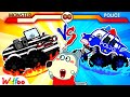 🔴 LIVE | Supercar Training: Police Car Vs Monster Car | Wolfoo Family Kids Cartoon