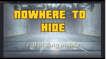 Call of Duty mobile |NOWHERE TO HIDE | #codm #codmobile #callofdutymobile