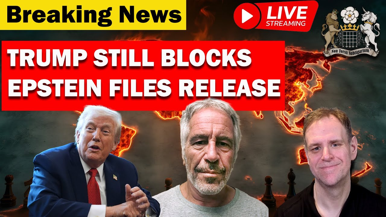 LIVE: Trump Still Blocking Epstein Files