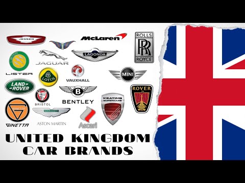 Old British Car Brands Logos