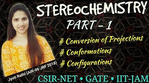 Stereochemistry with Tricks (Part-1)|conversion of projections\ conformations\ configurations