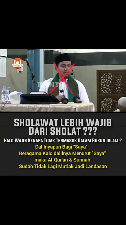 Bukti Buya Arrazy Hasyim Aliran Sufi Yang Sesat Sholawat Lebih Wajib Dari Sholat #shorts #short