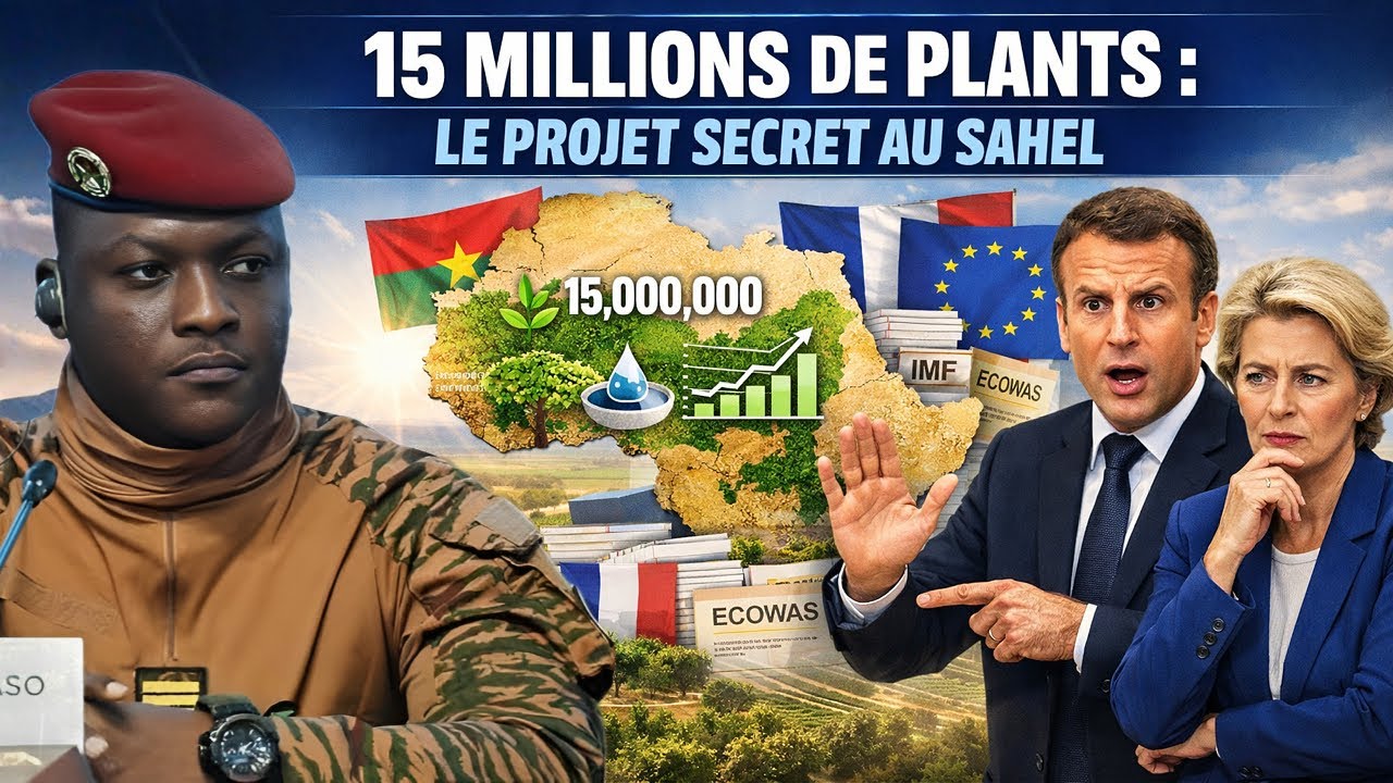 Ibrahim Traoré et les 15 millions d’arbres: le projet secret qui choque l’Afrique et la France