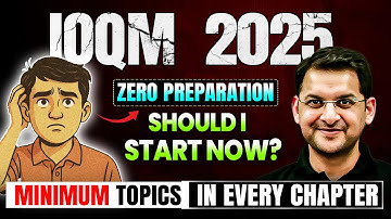 IOQM 2025: Should I Start Now from Zero? | Minimum Topics You Can Cover For Math Olympiad |Abhay Sir