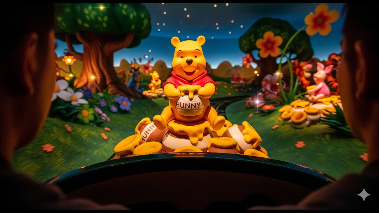 POV Winnie l'ourson Tokyo Disneyland