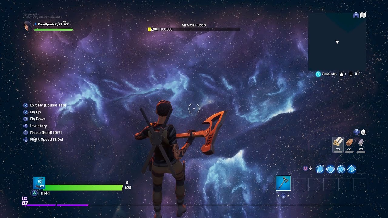 How To Make Galaxy Background Fortnite Creative Youtube