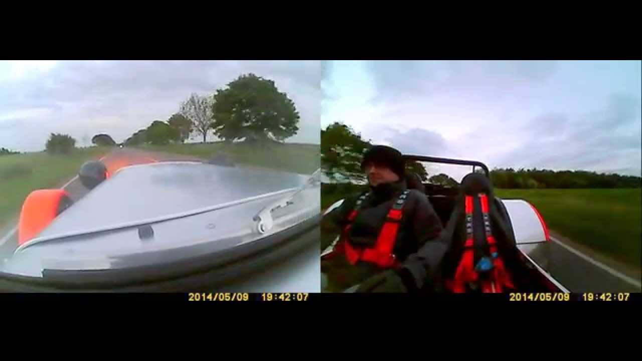 GBS Zero Kit car dual camera on board - YouTube