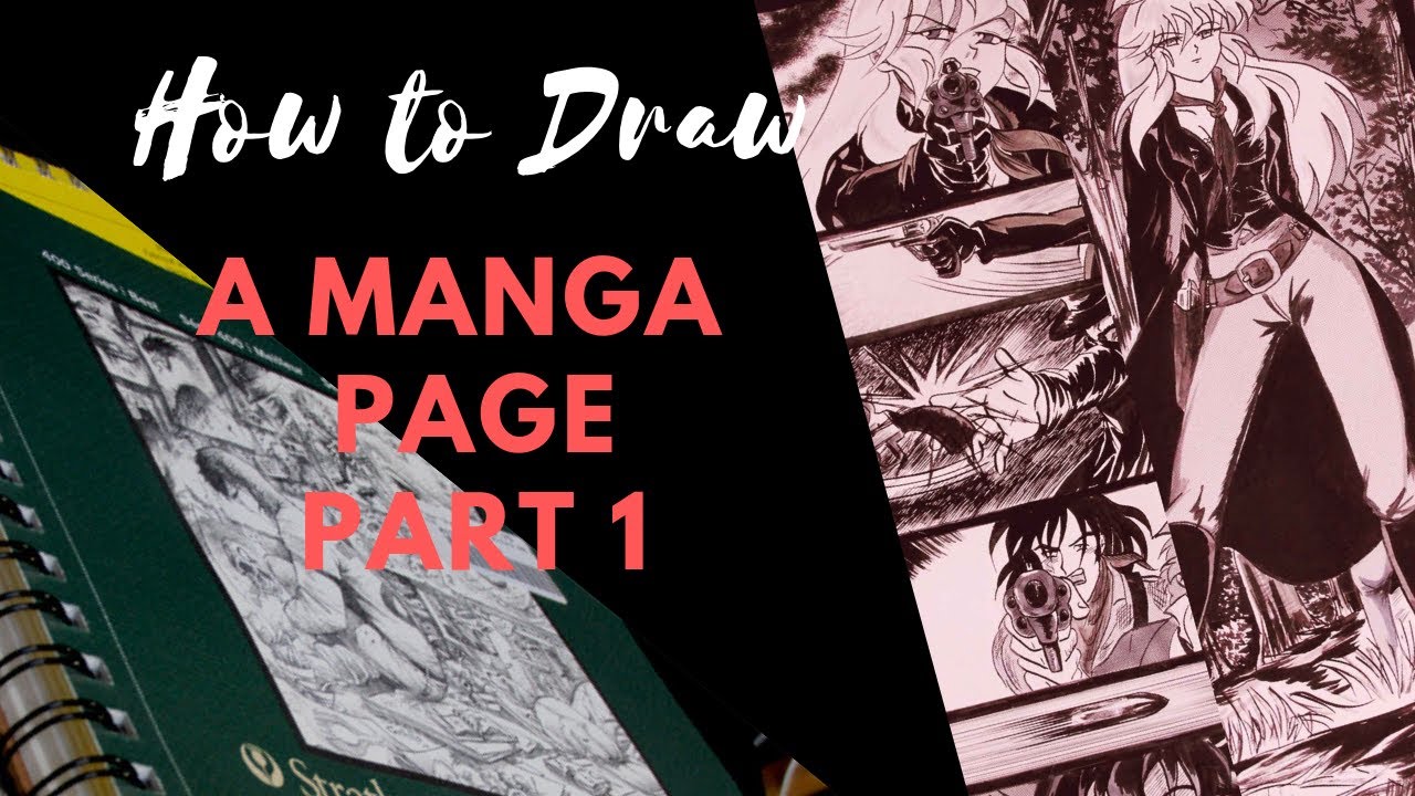 How to Draw a Manga Page Part 1- What Paper I use for Sketching my